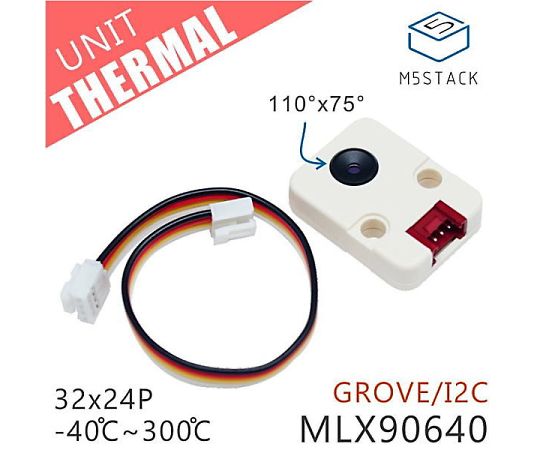 M5Stack用ミニサーマルカメラユニット