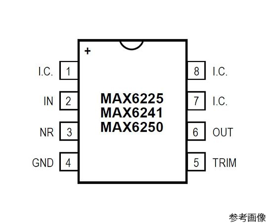 64-5640-46 商舗 低ノイズ高精度電圧リファレンス 【メーカー再生品】 MAX6241ACPA