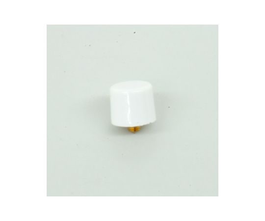 M6ブッシング用φ8丸ボタン 白