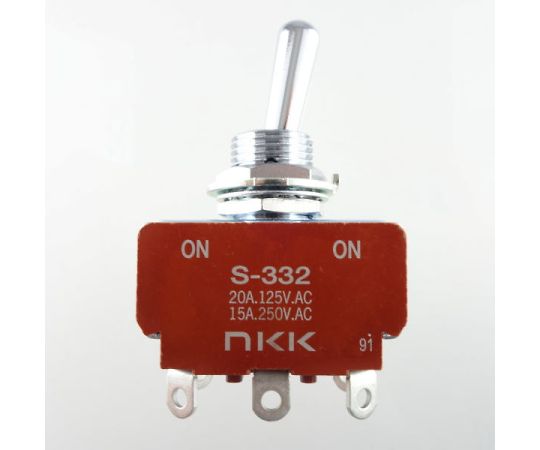 小形トグルスイッチON-ON