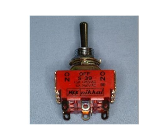 小形トグルスイッチ ON-OFF-(ON)