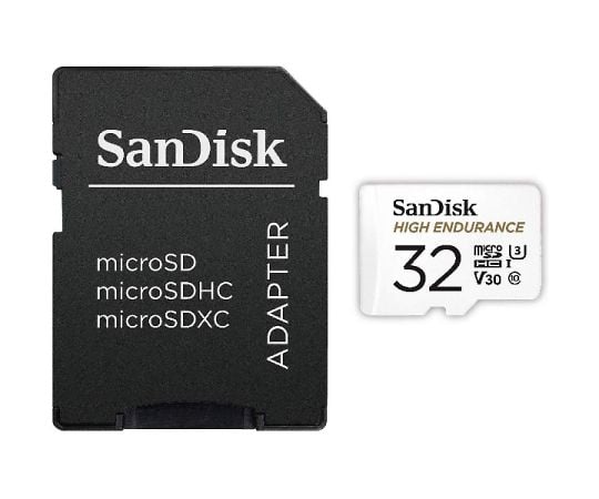 高耐久microSDHCメモリカード（32GB、UHS-I、U3、V30、C10） SDSQQNR-032G-GN6IA