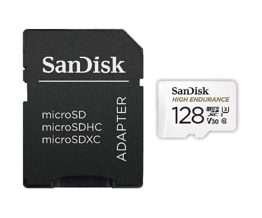 高耐久microSDXCメモリカード（128GB、UHS-I、U3、V30、C10） SDSQQNR-128G-GN6IA