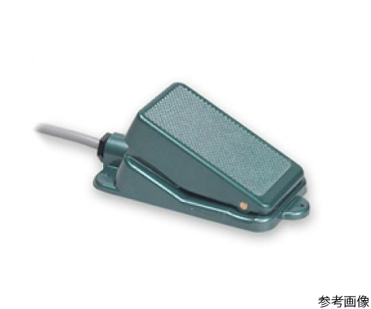 フットスイッチ アルミ製 モーメンタリー 保護カバー付き