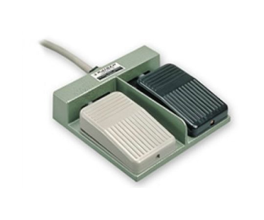 フットスイッチ ABS樹脂製 モーメンタリー 2連式
