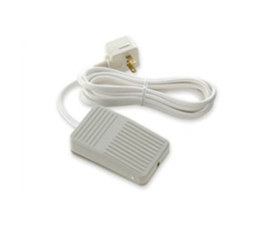 フットスイッチ ABS樹脂製 モーメンタリー 中間コンセント付き