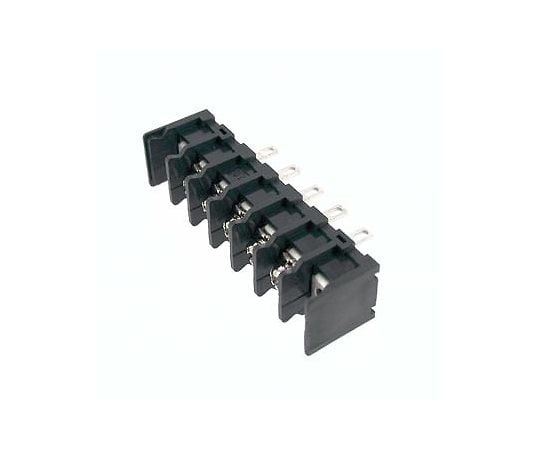 貫通型端子台 250V-10A 角座金付ネジ 5極