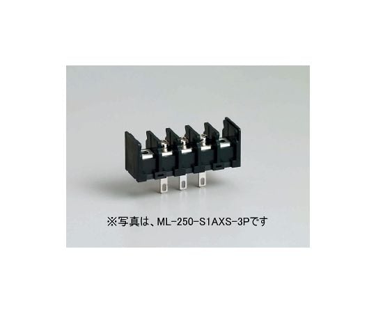 貫通型端子台 250V-10A セムスネジ 4極