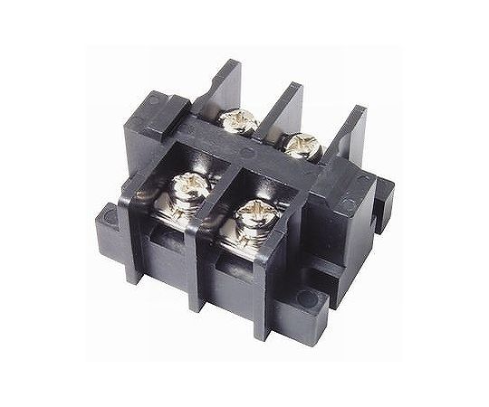 64-5853-25 2列型 中継用端子台 600V-60A 2極 ML9002P 【AXEL 64-5853-25 2列型 中継用端子台 600V-60A 2極 ML9002P 【AXEL