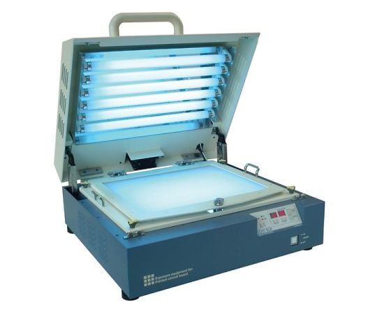 両面露光対応大型ライトボックス