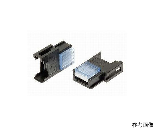 ミニクランプワイヤーマウントソケット3極 ケーブル中継接続用(10個入り)