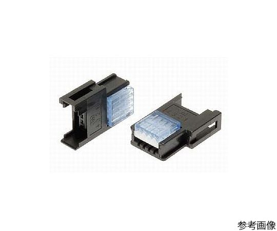 ミニクランプワイヤーマウントソケット3極 ケーブル中継接続用(10個入り)