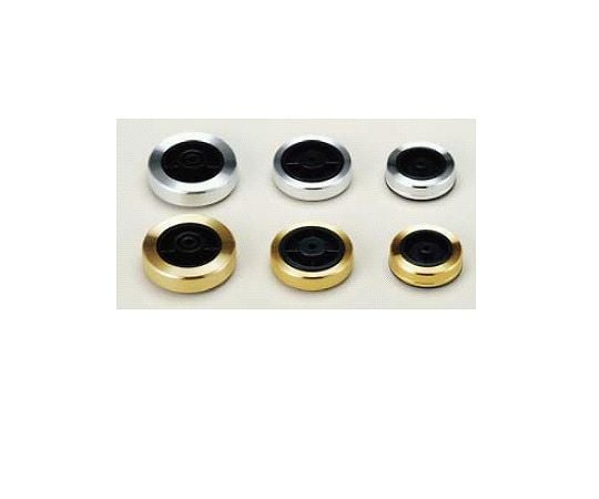 TC型アルミカバー付きビス止めゴム足(ゴールド)4個入り