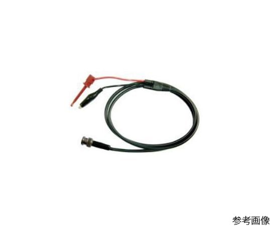 同軸テストリード 500mm RG-58A/U(50Ω) BNC-ICクリップ赤(リン青銅)/クリップ黒(ニッケルメッキ)