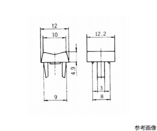 ロッカースイッチ 赤