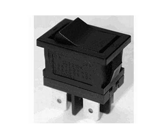 小形ロッカースイッチ 2極 ON-OFF タブ端子