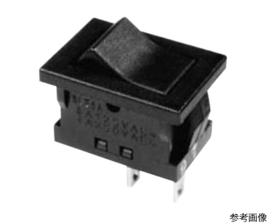 小形ロッカースイッチ ON-OFF タブ端子