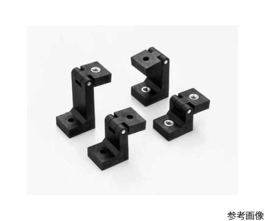 プリント基板用蝶番 ネジ穴:A部M3 B部M3 高さ15mm (10個入り)