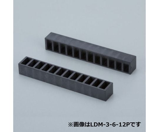 SMT用LEDしゃ光取付板(窓数11、10本入)