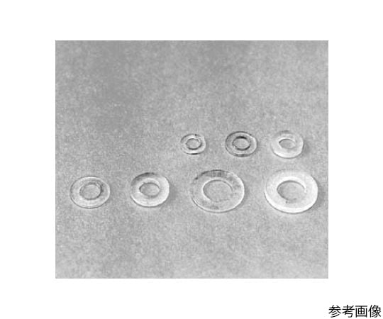 絶縁用平ワッシャー(ナイロン) M4用 8φ×4.2φ×0.5mm(100枚入り)