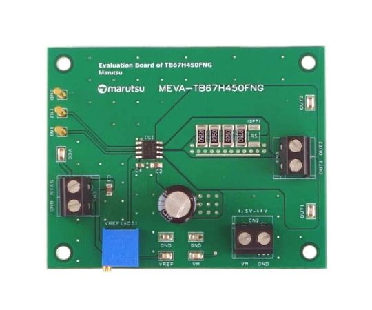 ブラシ付きDCモータドライバIC(TB67H450FNG)評価基板
