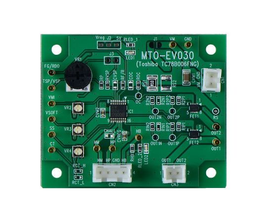 モータドライバIC(TC78B006FNG)評価基板