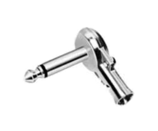 φ6.3mmモノラルプラグL型メタル(2極)