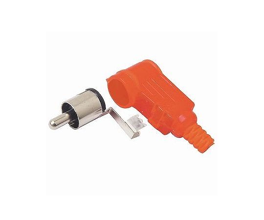 RCAプラグ(赤、L型)