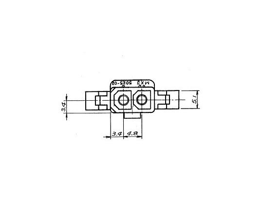 ミニフィットコネクター プラグ 極数2(10個入)