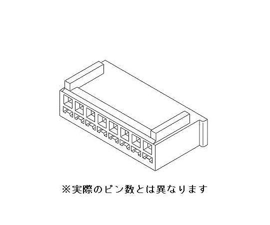 2.5mmピッチ 中継用リセプタクルハウジング 極数7(10個入)