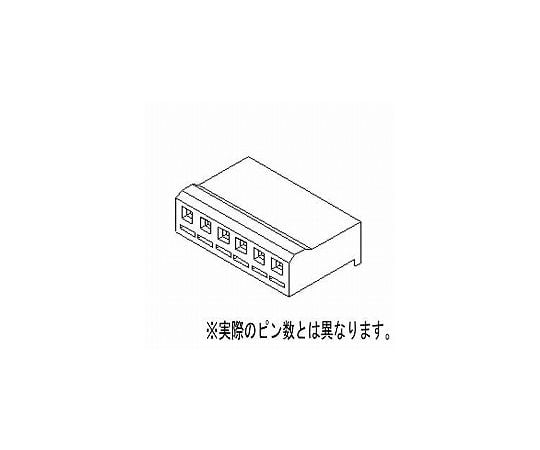 3.96mmピッチ電線対基板用ハウジング極数7(10個入)