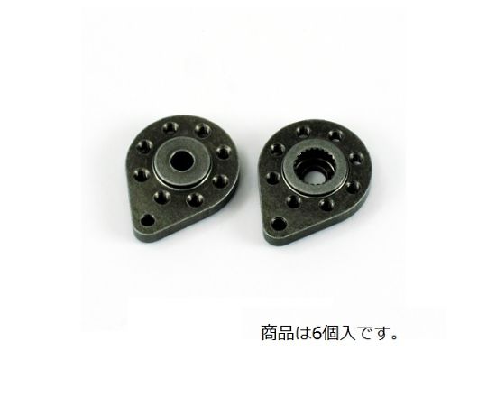 アルミ小径ホーン(PCDφ12-M2-オフセット0)6個セット