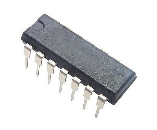 6回路 インバータ(NOT) CMOS TTL入力 DIP14