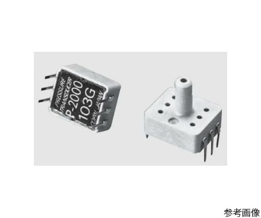 圧力センサー(module) 定格圧力686 kPa {7 kgf/cm2} 支持方式ゲージ圧 端子方向圧力ポートと逆方向