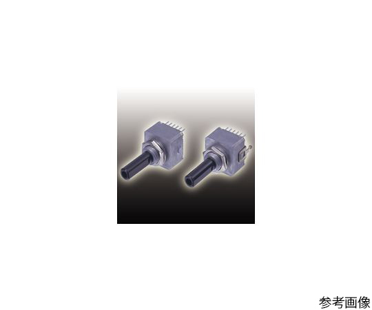 ロータリエンコーダ 光学式非接触型 電圧出力 クリック無し スイッチ機能無し 分解能25 出力相A＆B 取付金具有り