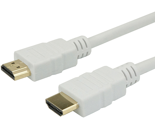 ハイスピードHDMIケーブル　3.0m　ホワイト　プラスチックモールド　4K/30p　HDR　3D　HEC　ARC　リンク機能