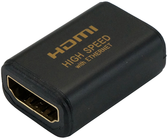 64-6230-58 HDMI中継アダプタ ブラック カタログギフトも！ HDMIタイプAメス-HDMIタイプAメス 品質は非常に良い