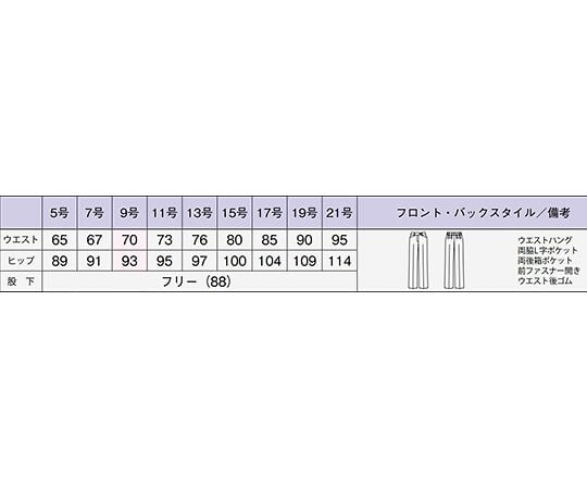 64-6240-50 パンツ ネイビーXブルー 13G LP6718-28 13G 【AXEL】 アズワン