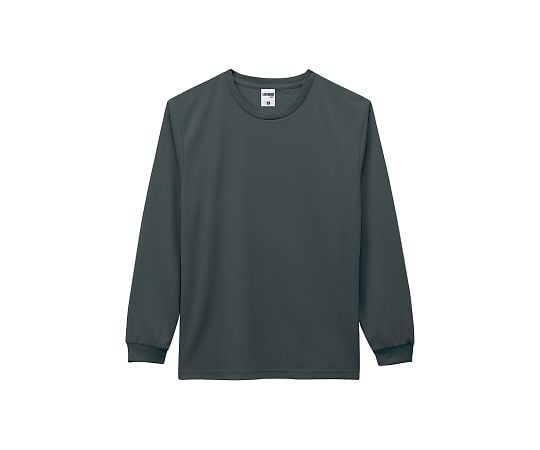 64-6311-40 4.3オンスドライロングスリーブTシャツ（ポリジン