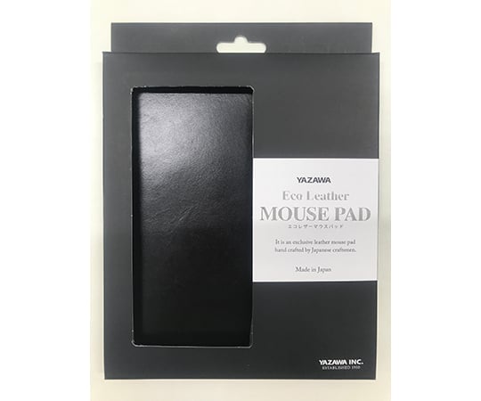 エコレザーマウスパッド　ブラック