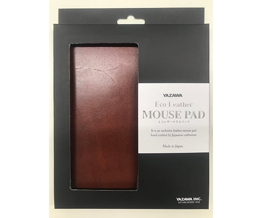エコレザーマウスパッド　ブラウン