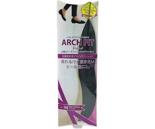 アーチフィット　リフレ　M　ブラック