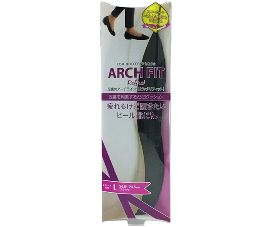 アーチフィット　リフレ　L　ブラック
