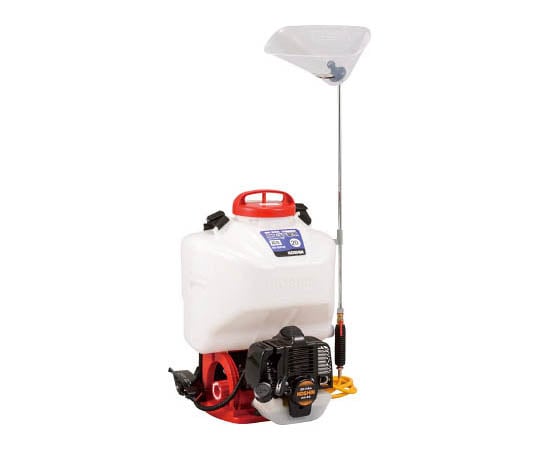 背負い式エンジン動噴　２０L　２サイクル　シングルピストン式