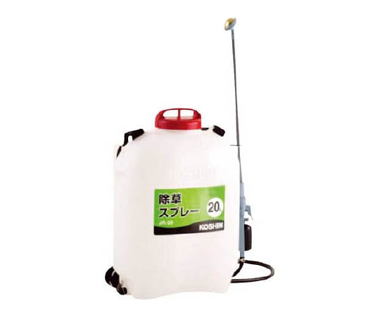 背負い落下式除草剤散布機 ２０Ｌ　ジョウロ型