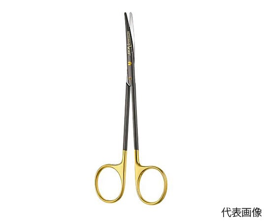 超硬剪刀ノアール　ファインパターン　ベビー・メッツェンバウム　反　全長145mm