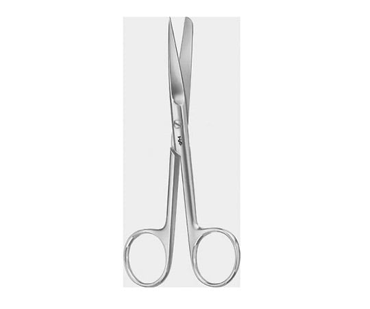 外科剪刀　スレンダー　片尖直　全長14.5cm