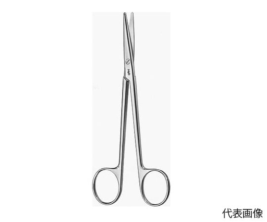 切開剪刀　ベビー・メッツェンバウム　反　全長145mm