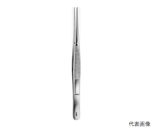 デリケート外科ピンセット　クッシング　無鈎　全長20cm
