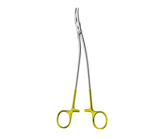 超硬チップ付持針器　ストラッテ　側弯23cm